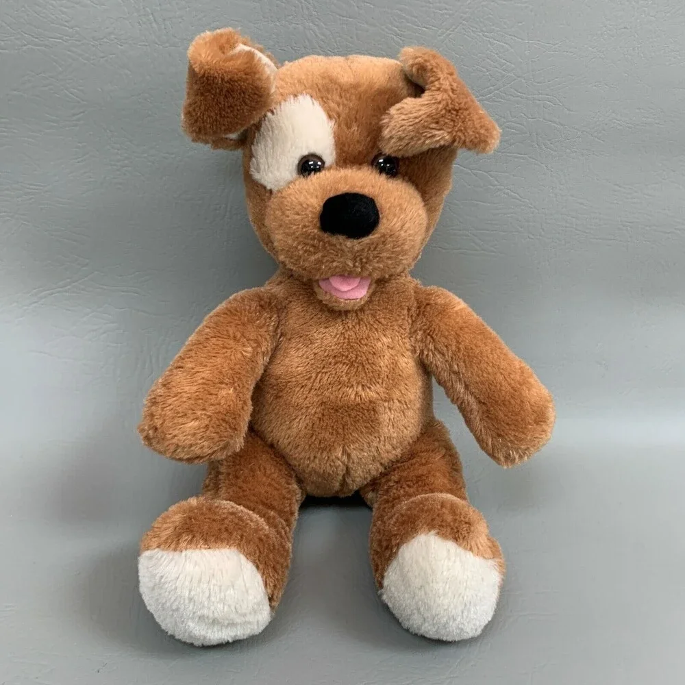 Build a Bear Plush Stuffed Puppy Dog Animal Floppy Ears Light Brown 11